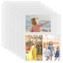 Folhas Plásticas para Fotos Aegero 50 Unidades 10x15 cm Livre de Ácido Transparente Folhas Plásticas para Fotos Aegero 50 Unidades 10x15 cm Livre de Ácido Transparente