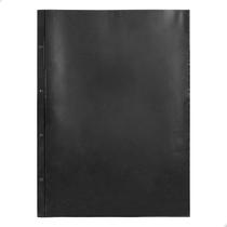 Folhas Pretas Para Documentos 37,5x28,5 Acetato 2 Espaços