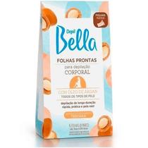 Folhas Prontas Corporal Depil Bella Óleo de Argan C/16