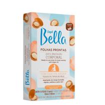Folhas Prontas Depil Bella Para Depilação Corporal Óleo de Argan 16Uni Folhas Prontas Depil Bella Para Depilação Corporal Óleo de Argan 16Uni