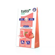 Folhas Prontas Depilação Facial Morango 18 Folhas Tutti