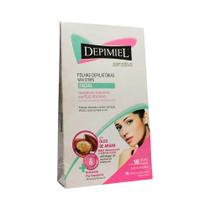 Folhas Prontas Depimiel Depilação Facial Sensitive 16 Unidades Folhas Prontas Depimiel Depilação Facial Sensitive 16 Unidades