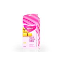 Folhas Prontas Para Depilação Facial Depilsam Ouro 20Fls Folhas Prontas Para Depilação Facial Depilsam Ouro 20Fls
