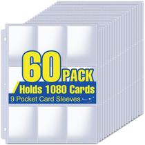 Folhas Protetoras para Cartas ZENOWICK 1080 Bolsos 60 Páginas 3 Argolas Folhas Protetoras para Cartas ZENOWICK 1080 Bolsos 60 Páginas 3 Argolas