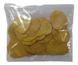 Folhas Secas Desidratadas Amarelo Escuro Decoração Enfeite