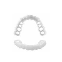 Folheados dentais, dentaduras, capa de dentes falsos, Wokex Smile Upper