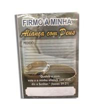 Folheto Aliança com Deus 500 Unidades de Papel Couchê Folheto Aliança com Deus 500 Unidades de Papel Couchê
