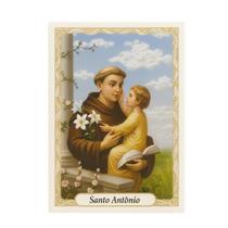 Folheto De Orações Santos Da Fé 6 Cm 100 Unidade