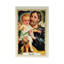 Folheto De Orações Santos Da Fé 6 Cm 100 Unidade