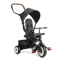 Folheto de rádio Baby Trike Premium Stroll 'N Trike preto de 1 a 5 anos
