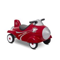 Folheto de rádio Ride On Toy Retro Rocket Red de 12 a 36 meses