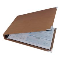 Folheto de talão de cheques empresarial Davis Group Premium 3-Up Tan Folheto de talão de cheques empresarial Davis Group Premium 3-Up Tan