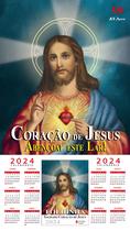 Folhinha do Sagrado Coração de Jesus 2024