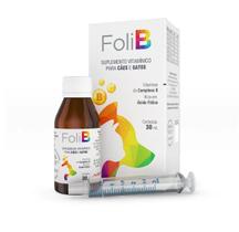 Foli B Suplemento Alimentar Cães e Gatos Avert 30ml Foli B Suplemento Alimentar Cães e Gatos Avert 30ml