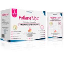 Foliane myo com 30 sachês de 4g sabor pink lemonade Foliane myo com 30 sachês de 4g sabor pink lemonade