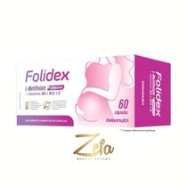 Folidex L Metilfolat De Calcio B6 B12 E 60 Caps - Maxinutri