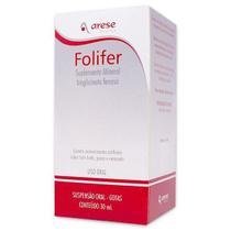 Folifer 30mg/mL + 0,2mg/mL Caixa com 1 Frasco com 30mL + 1 Conta-Gotas - Arese