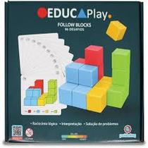 Follow Blocks 96 Desafios Educa Play Polibrinq Follow Blocks 96 Desafios Educa Play Polibrinq
