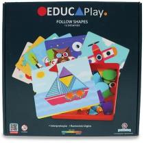 Follow Shapes 12 Desafios Educa Play Polibrinq