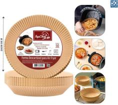 Fomra de Papel de Parede Ayr fryer Descartável com Kit 50un Fomra de Papel de Parede Ayr fryer Descartável com Kit 50un