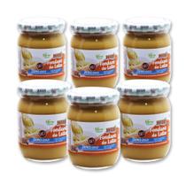 Fondant de leite diet puro pote 220g (doce de leite) hué - kit 6 unidades