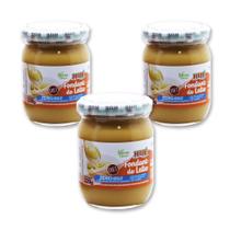 Fondant de leite diet puro pote 220g hué - kit 3 unidades