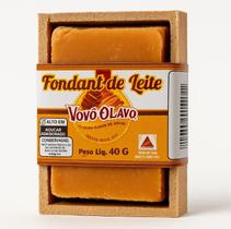 Fondant de Leite Doce Vovô Olavo 40g Caixinha de Madeira para Presente Fondant de Leite Doce Vovô Olavo 40g Caixinha de Madeira para Presente