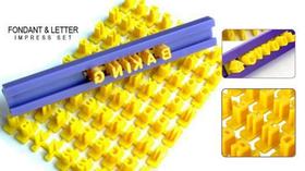 Fondant - Marcador de Letras e Números Rizzo Confeitaria
