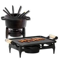 Fondue 1,7 L Com 6 Garfos Mais Rechaud De Ferro Fundido Fondue 1,7 L Com 6 Garfos Mais Rechaud De Ferro Fundido