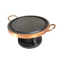 Fondue Completo Pedra Sabão Chapa 22 Cm Assar Fritar Carnes - Ô Bichim