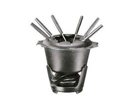 Fondue De Ferro Fundido Com 6 Espetos 1,2 Litros - Panela Mineira Fondue De Ferro Fundido Com 6 Espetos 1,2 Litros - Panela Mineira