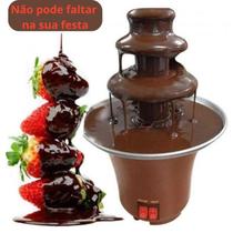 Fondue Elétrico de Chocolate - Cachoeira de Chocolate para Reuniões Sociais