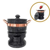 Fondue em Pedra Sabão 500ml