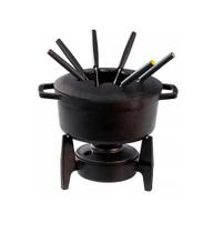 Fondue Ferro Preto 1,6 Litros Com 6 Espeto Santana Premium Fondue Ferro Preto 1,6 Litros Com 6 Espeto Santana Premium