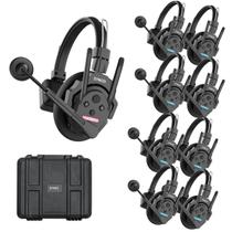 Fone 9 Headset Sem fio Sistema Intercomunicador Synco XTALK XPRO 500M