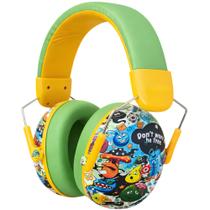 Fone Abafador De Ruido Infantil Criança Autista Tea Verde