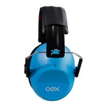 Fone abafador de ruido oex ab100 azul
