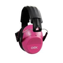 Fone abafador de ruido oex ab100 rosa