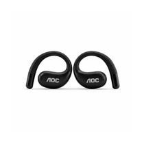 Fone Auricular Ear Clip Bluetooth 5.4 Sem fio com Alcance até 10 metros, Baixa Latência, Tradução Simultânea por IA e Microfone Integrado Preto AO