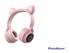 fone bluetoh orelhinha de gato led fone bluetoh orelhinha de gato led