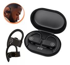 Fone Bluetooth Esportivo Corrida Cor Preto