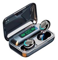 Fone Bluetooth F9 Bluetooth 5.3 Comandos Sensível Ao Toque Com Estojo Fone Bluetooth F9 Bluetooth 5.3 Comandos Sensível Ao Toque Com Estojo
