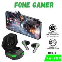 Fone Bluetooth Gamer com Design Futurista e Performance Ideal para Jogos