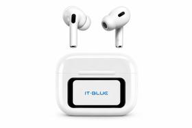 Fone Bluetooth Itblue LE2442 Branco com Cancelamento Ativo e Ambiental de Ruído Fone Bluetooth Itblue LE2442 Branco com Cancelamento Ativo e Ambiental de Ruído