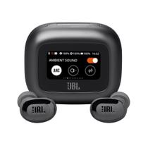 Fone Bluetooth Live Buds 3 TWS JBLLIVEBUDS3BLK, Preto, HARMAN JBL HARMAN JBL