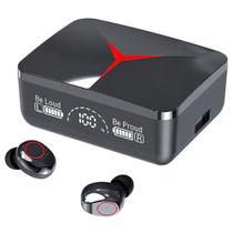 Fone Bluetooth M90 PRO com Case de Carregamento LED - M90PRO Fone Bluetooth M90 PRO com Case de Carregamento LED - M90PRO