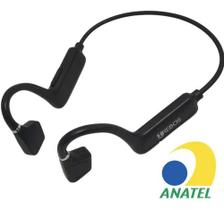 Fone Bluetooth Neckband Wireless Com Microfone Indução Óssea hrebos