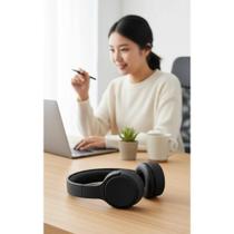 Fone Bluetooth On-Ear TWS 5.0 Preto Sem Fio