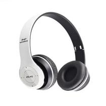 Fone Bluetooth P47 Branco Headphone Sem Fio Estéreo