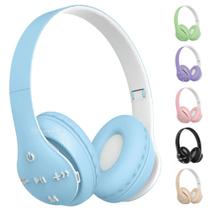 Fone Bluetooth Perfeito para Música, Jogos e Chamadas com Design Dobrável LEF1021AZ